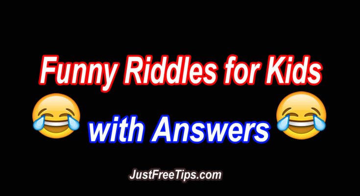 Funny Riddles for Kids with Answers